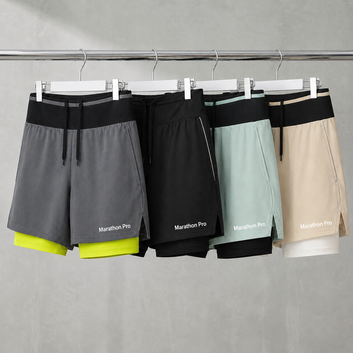 2-in-1 Marathon Pro Shorts (2+1 FREE)