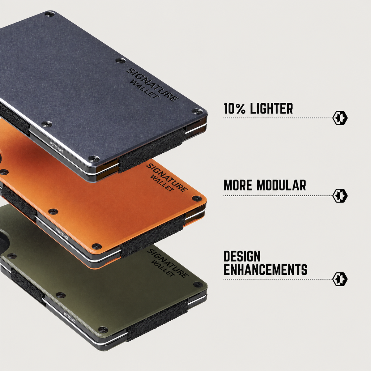The Signature Metal Wallet (BUY 1 GET 1 FREE)