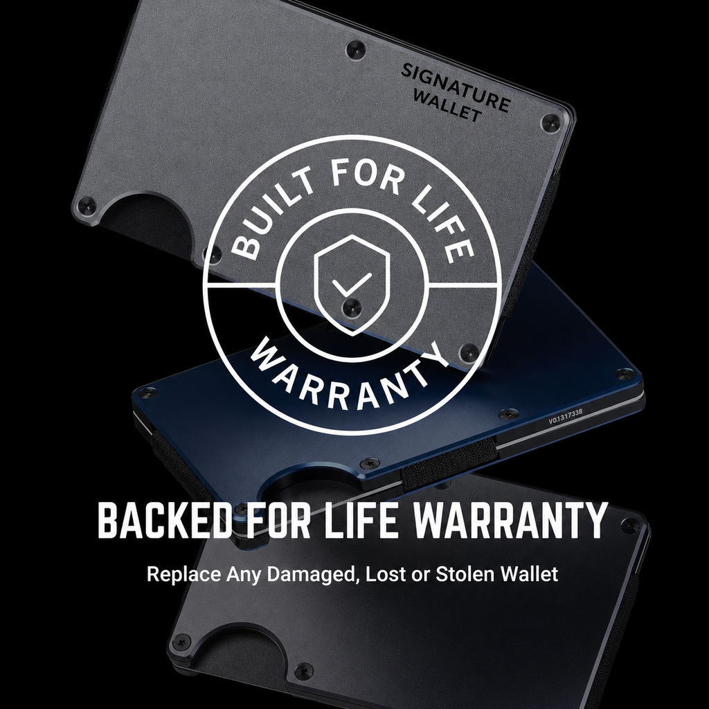 The Signature Metal Wallet (BUY 1 GET 1 FREE)
