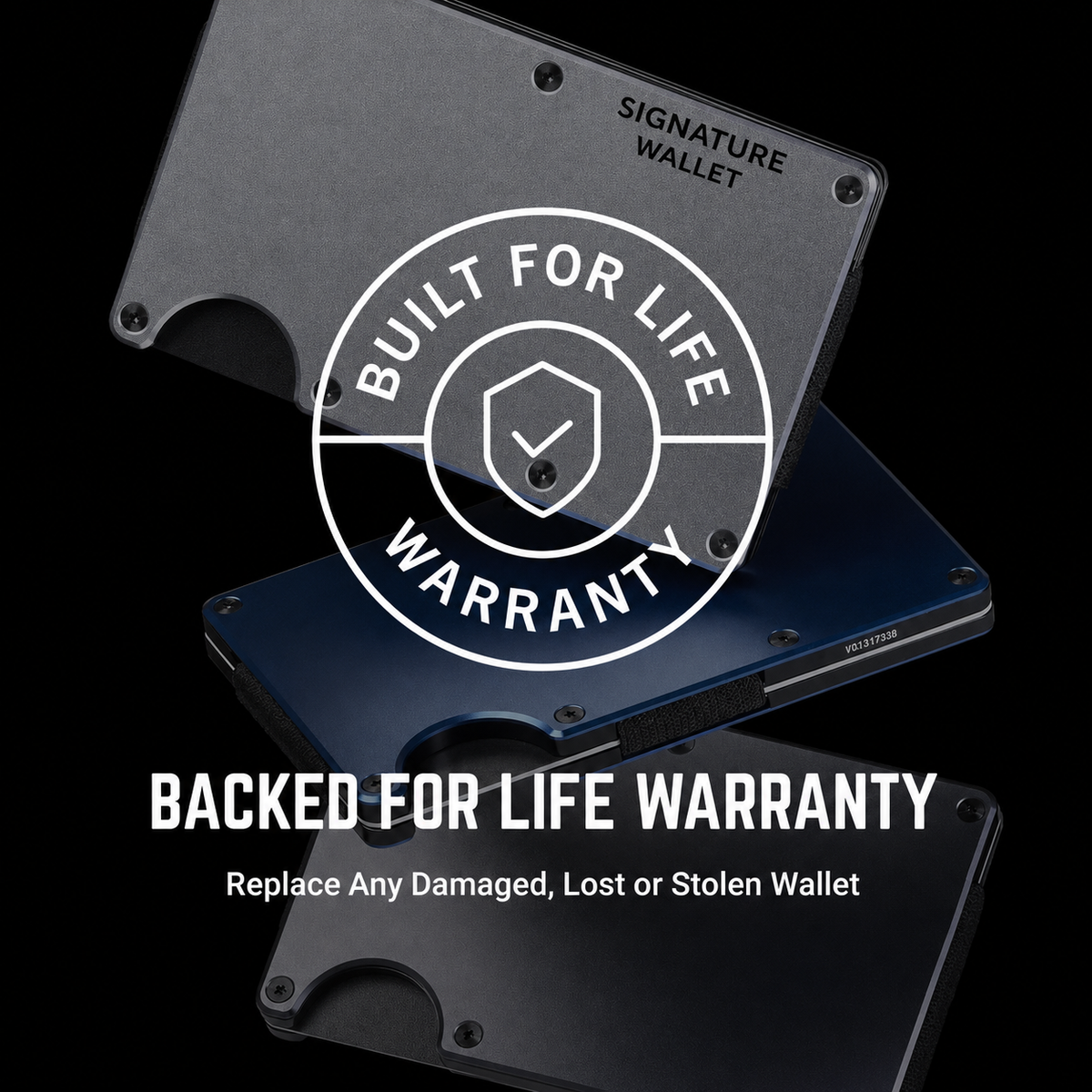 The Signature Metal Wallet (BUY 1 GET 1 FREE)