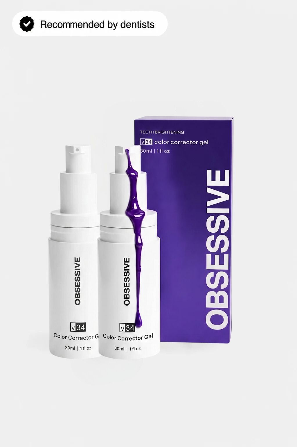 Teeth Whitening Gel - PURPLE V34