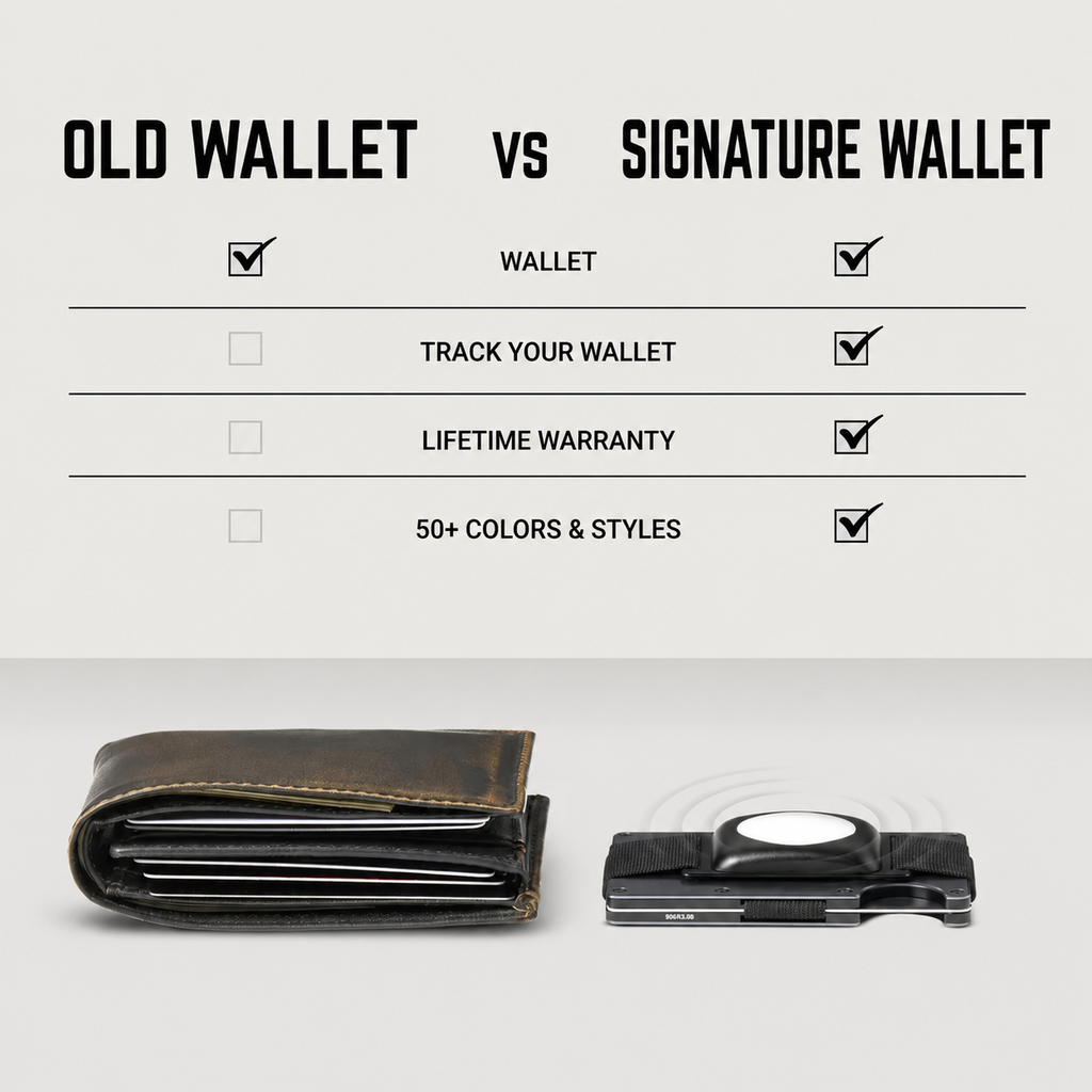 The Signature Metal Wallet (BUY 1 GET 1 FREE)