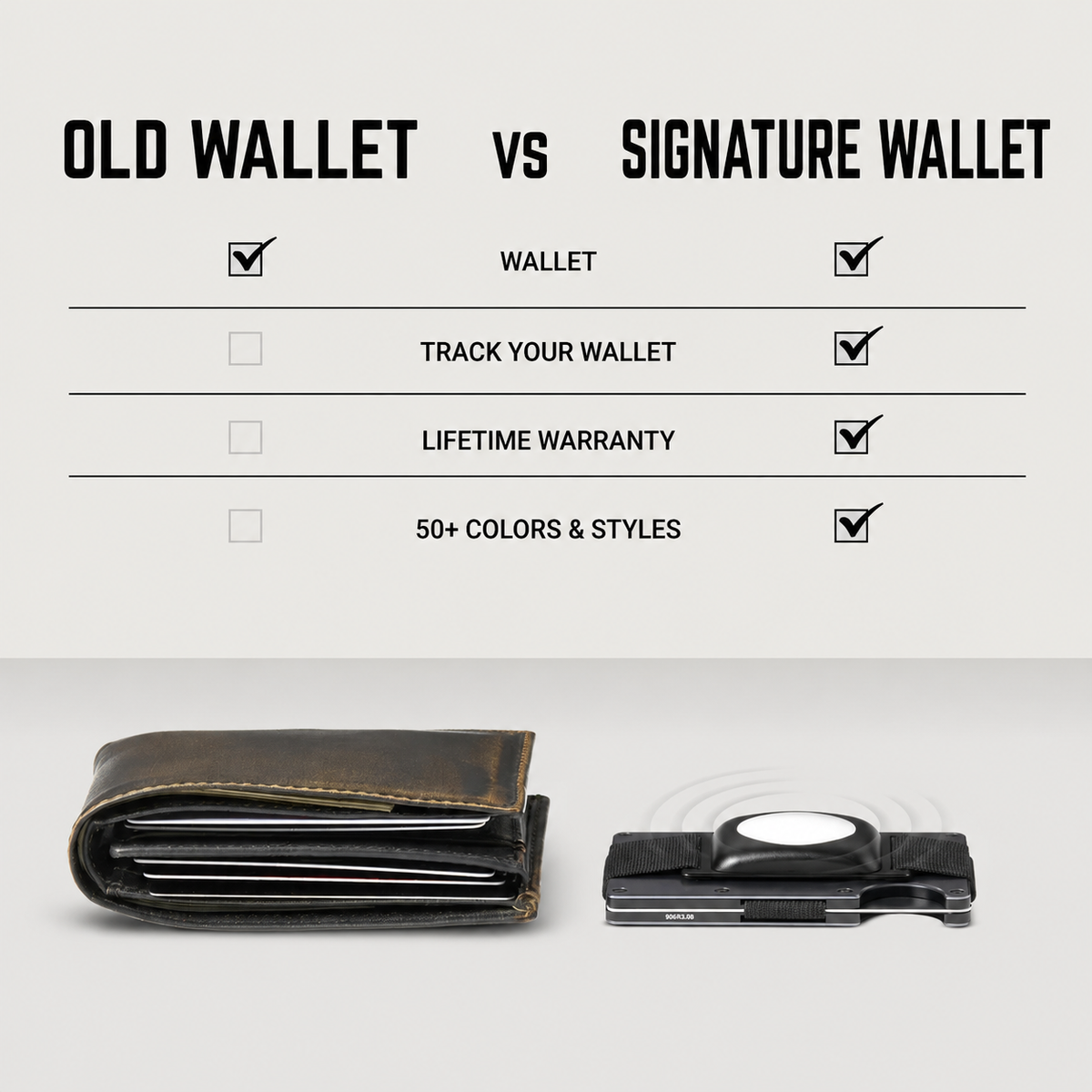 The Signature Metal Wallet (BUY 1 GET 1 FREE)