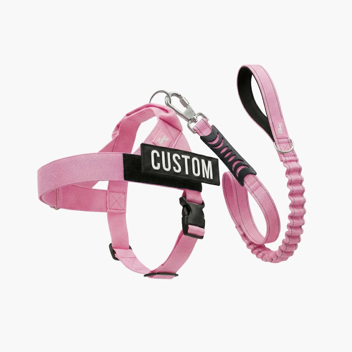 THE FRIENDLY DOGS™ Custom Name Leash & Harness - Heavy Duty