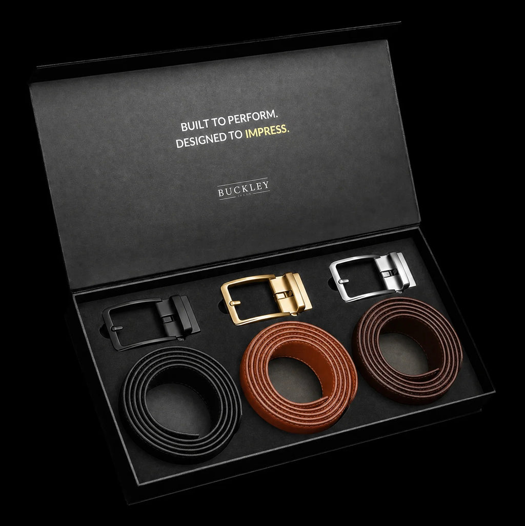 The Buckli Belt | 3-PACK