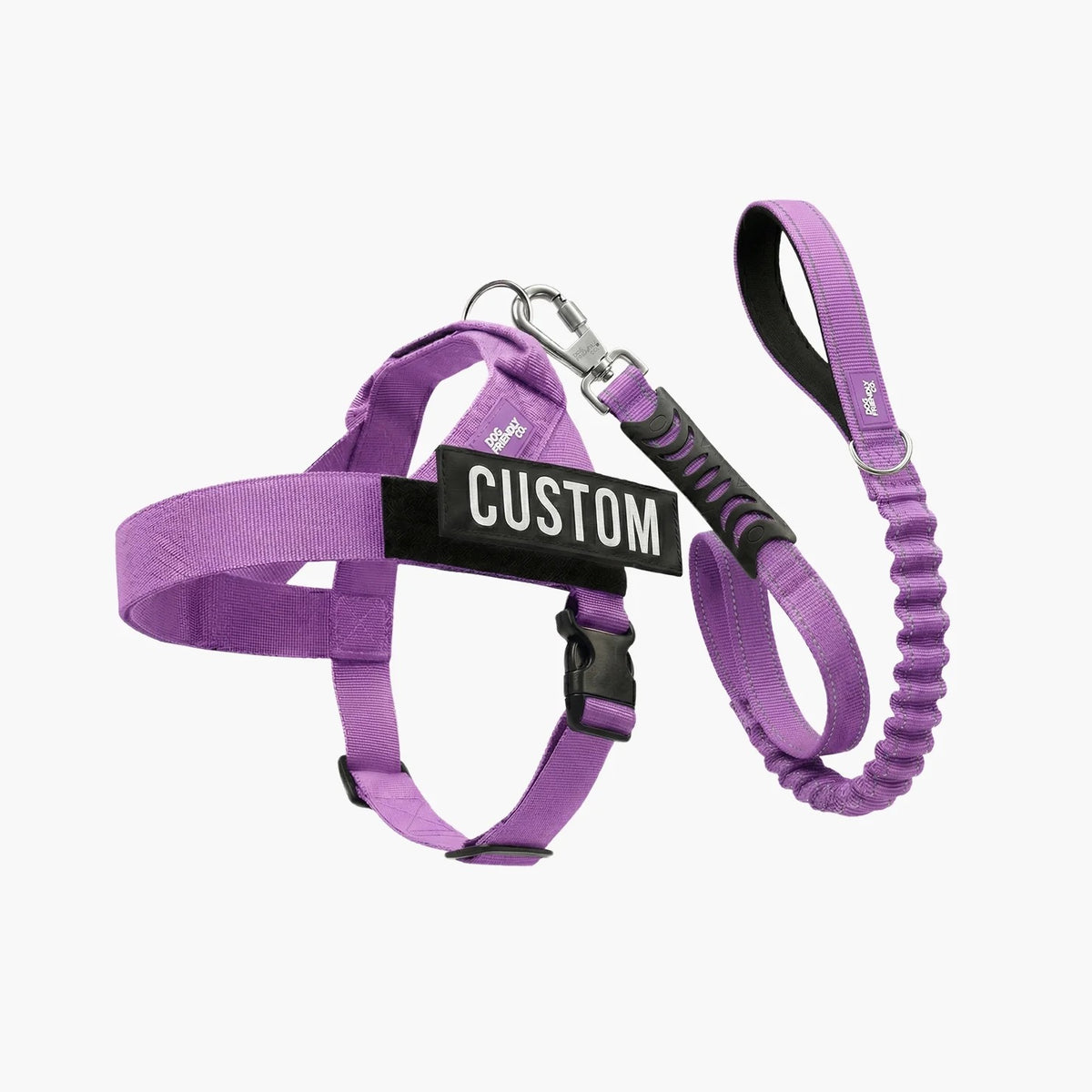 THE FRIENDLY DOGS™ Custom Name Leash & Harness - Heavy Duty