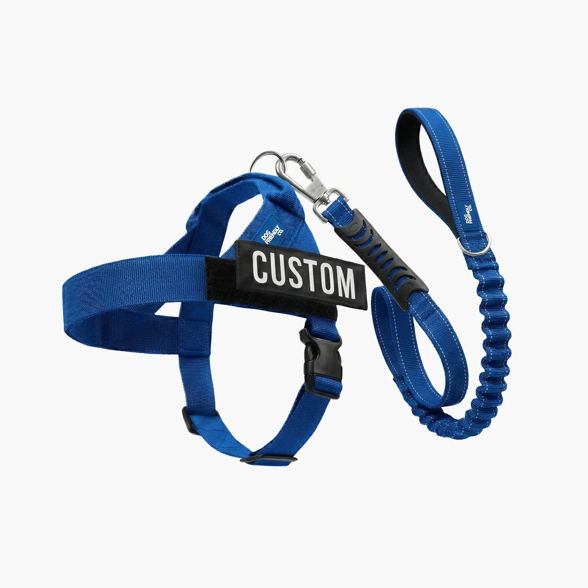 THE FRIENDLY DOGS™ Custom Name Leash & Harness - Heavy Duty