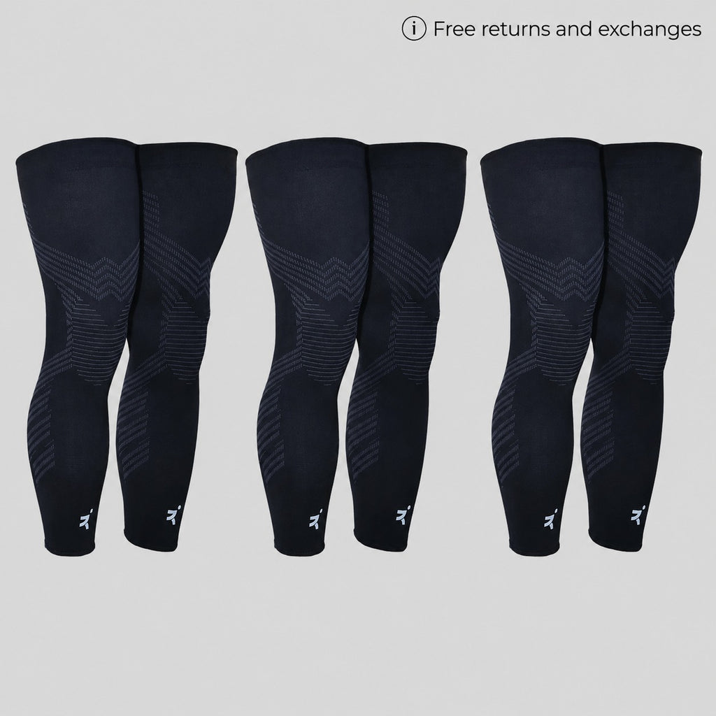 KniTec Pro 2.0 - Compression Sleeves For Knees and Legs (2+1 FREE)
