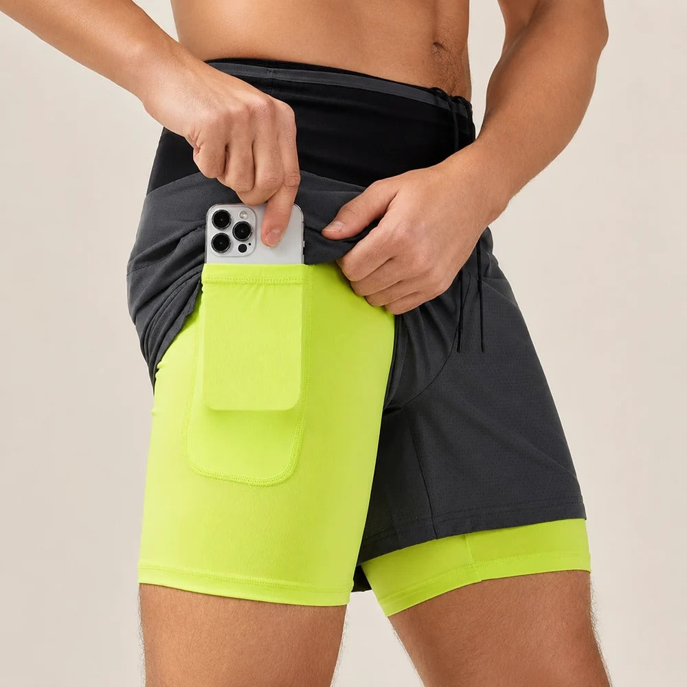 2-in-1 Marathon Pro Shorts (2+1 FREE)
