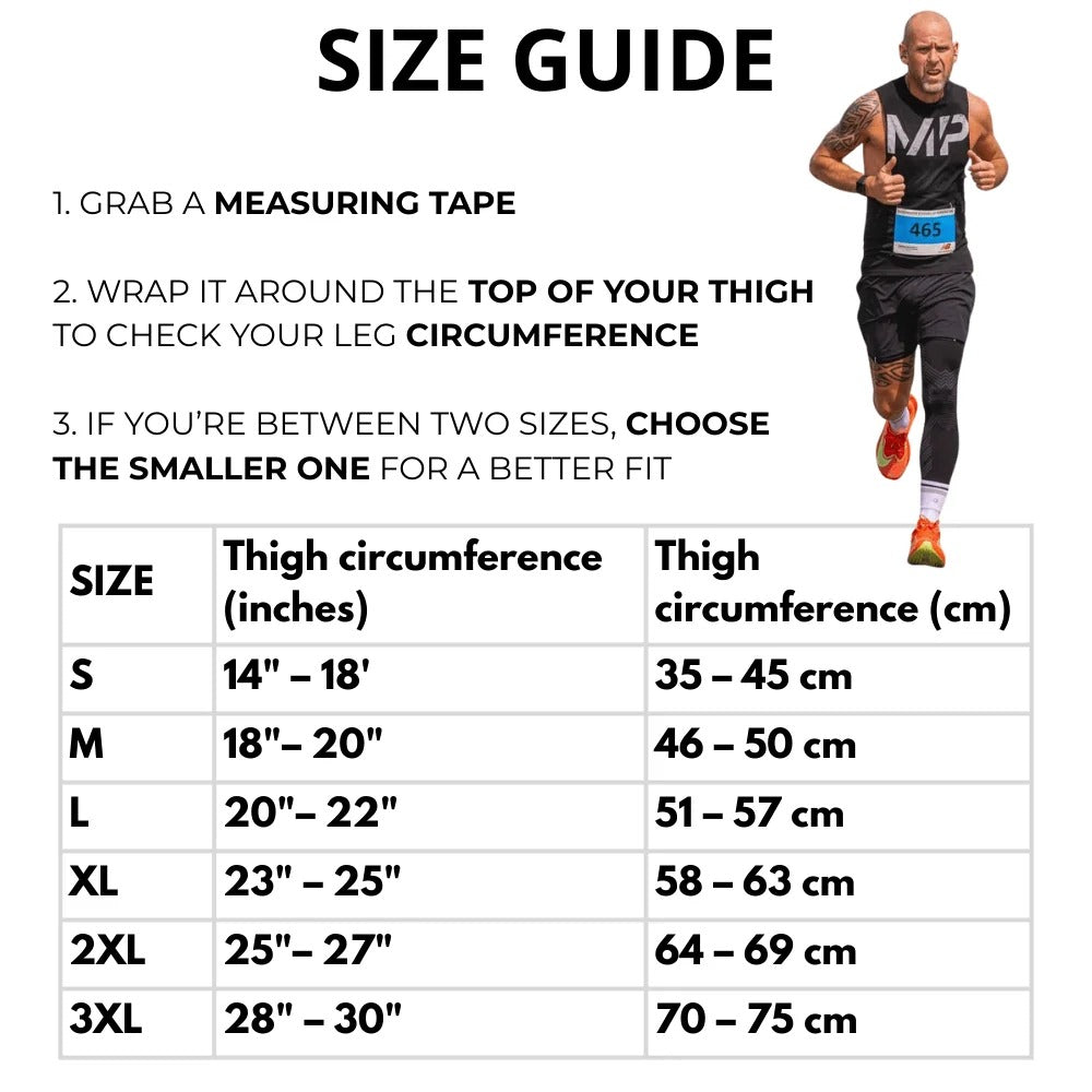 KniTec Pro 2.0 - Compression Sleeves For Knees and Legs (2+1 FREE)