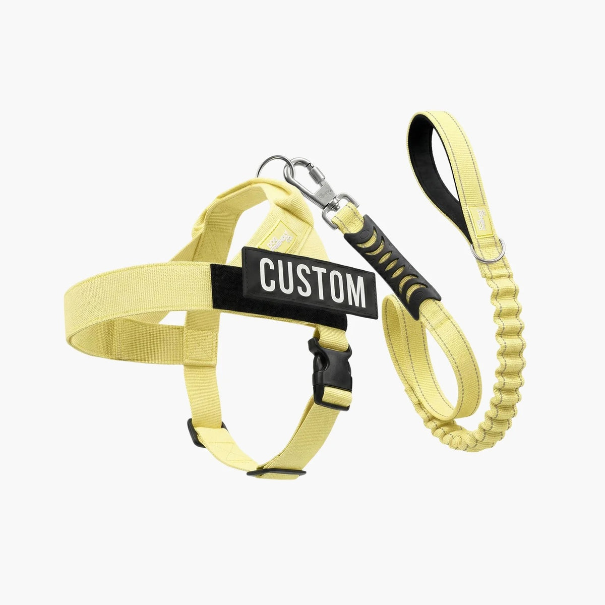 THE FRIENDLY DOGS™ Custom Name Leash & Harness - Heavy Duty