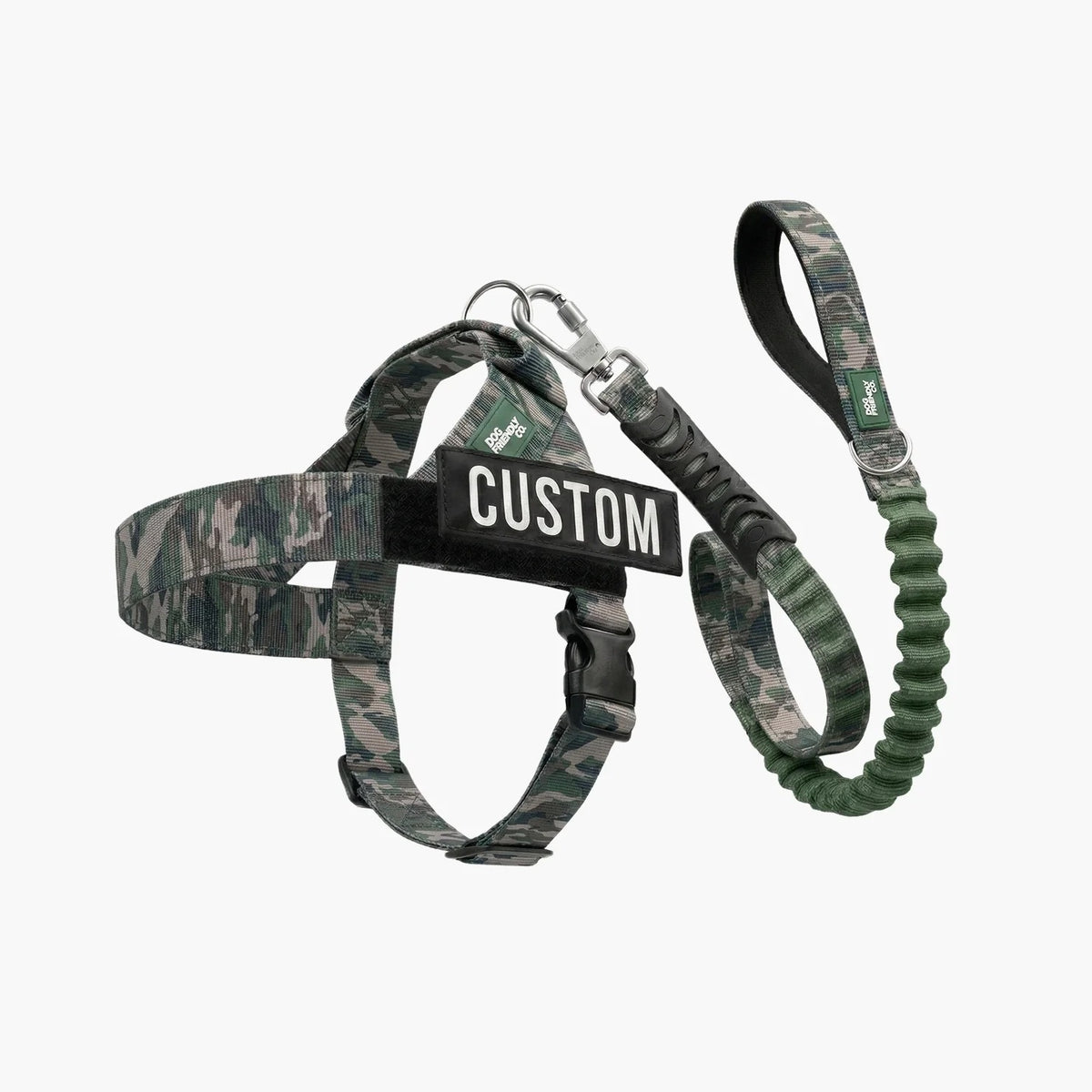 THE FRIENDLY DOGS™ Custom Name Leash & Harness - Heavy Duty