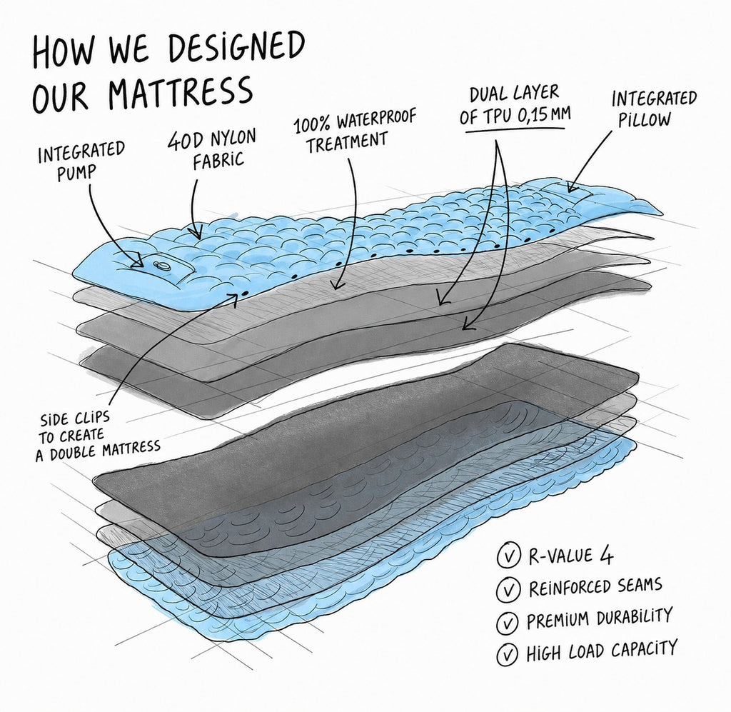 CozyCloud™ Multipurpose Inflatable Mattress