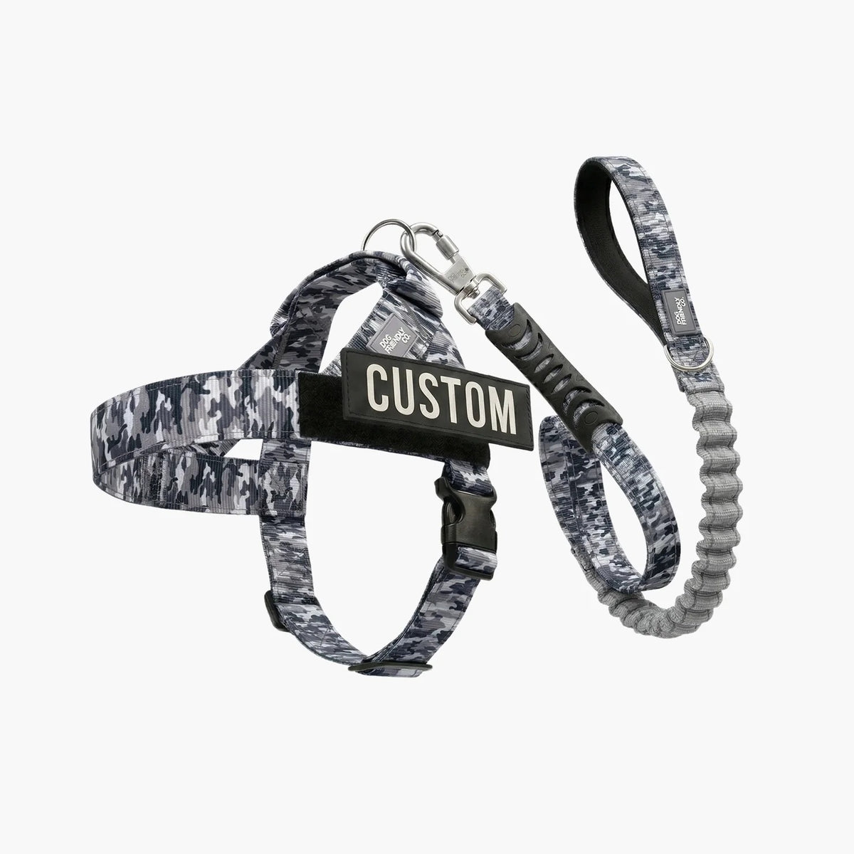 THE FRIENDLY DOGS™ Custom Name Leash & Harness - Heavy Duty